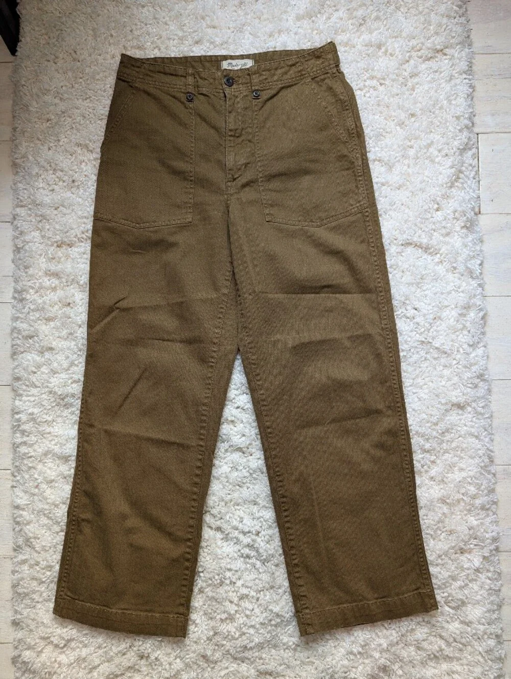 Madewell Perfect Vintage Utility Trousers 29